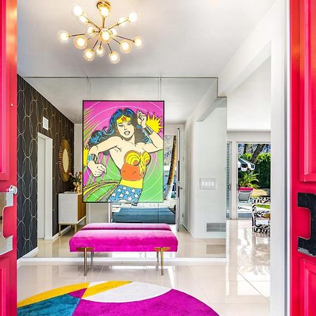 فيلا Pink Paloma بالم سبرينغس المظهر الخارجي الصورة
